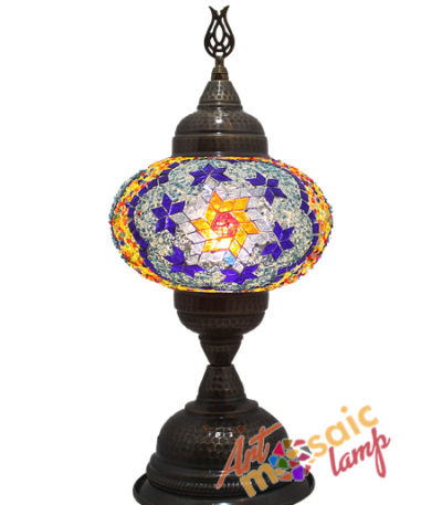 Inlaid Moroccan Full Mosaic Table Lamp 17219