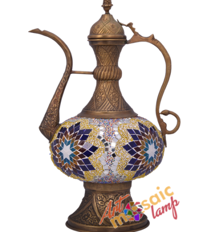 Mosaic Turkish Ewer Lamp 24290