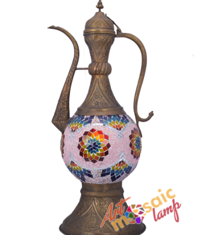 Mosaic Turkish Ibrik Lamp 25290