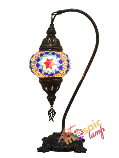 Camel Neck Mosaic Lamp 13303