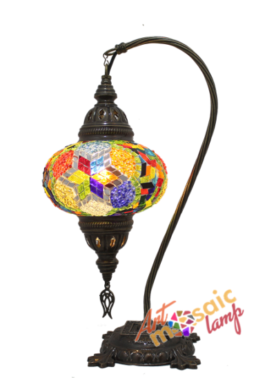 Camel Neck Mosaic Lamp 17303