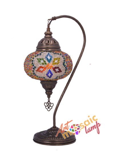 Camel Neck Mosaic Lamp 17304