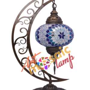 Turkish Mosaic Moon Lamp 10310