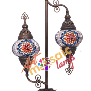 Turkish Style Double Glass Mosaic Street Lamp 13321