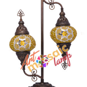 Turkish Style Double Glass Mosaic Street Lamp 13321