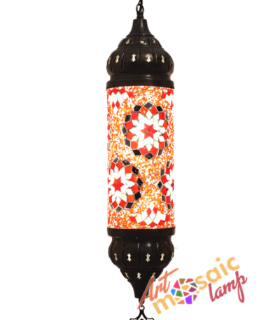 Cylinder Pendant Mosaic Lamp 11003