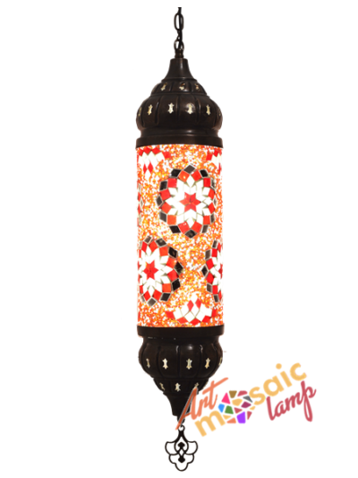 Cylinder Pendant Mosaic Lamp 11003