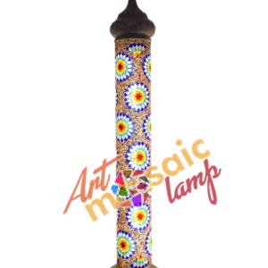 Mosaic Cylinder Floor Lamp 11100