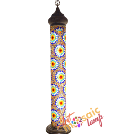 Mosaic Cylinder Floor Lamp 11100