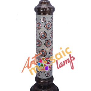 Mosaic Cylinder Floor Lamp 25120