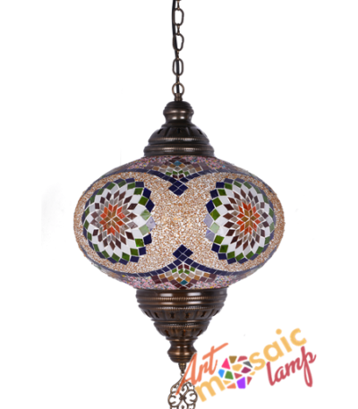 Single Pendant Mosaic Lamp 34001