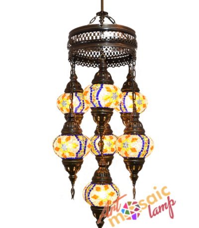 Classic Mocaic Chandelier 13107-XA