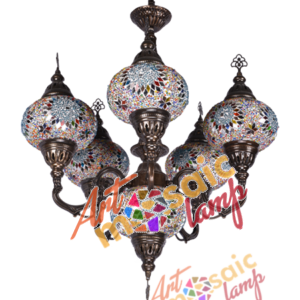 Mosaic Otantic Chandelier 17005+1-KU