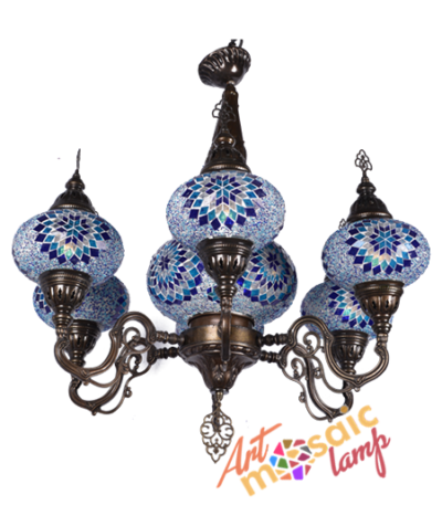 Mosaic Otantic Chandelier 17246-KU