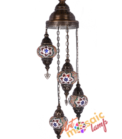 Mosaic Spiral Chandelier 13104-SK