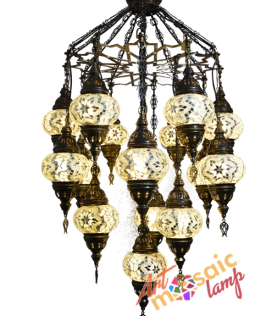 Palace Mosaic Chandeliers 13116-XL