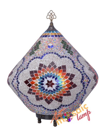 Pyramid Mosaic Lampshade